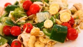 How To Make Healthy Lebanese Salad  Healthy Salad Recipes [upl. by Draude]