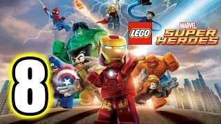 LEGO Marvel Super Heroes Walkthrough PART 8 PS3 Lets Play Gameplay TRUEHD QUALITY [upl. by Nnateragram]