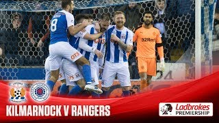 Boyd scores twice as Killie beat Rangers [upl. by Nnylarej]