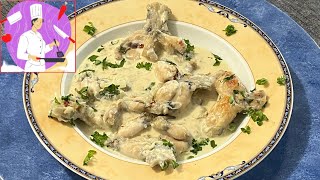 Recette facile de cuisses de grenouille sauce poulette [upl. by Ruperto843]