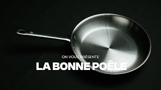 ATMA  La Bonne Poêle 100 inox 3 plis [upl. by Ragouzis236]