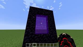 Minecraft NETHER portalı nasıl yapılır [upl. by Esyli]