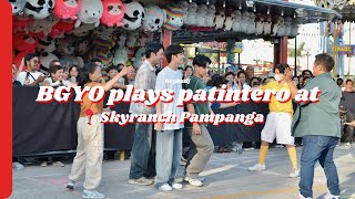 BGYO amp ACEs Plays amp Dances to Patintero at Skyranch Pampanga 240217 Short Clips  heybadj [upl. by Sigrid]