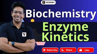 Enzyme Kinetics  Biochemistry  By Virendra Singh  CSIR  GATE  DBT  ICMR  CUET  IIT JAM [upl. by Omarr]