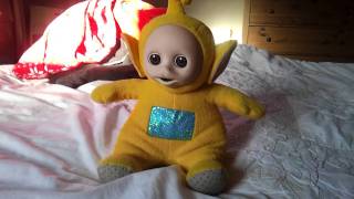 Laa Laa  Original 1996 Teletubbies Teletubby Interactive Toys In Action  HD [upl. by Prudhoe569]