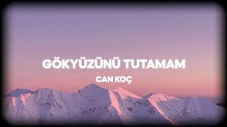 Can Koç  Gökyüzünü Tutamam SözleriLyrics [upl. by Eduardo]