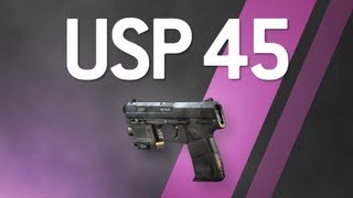 USP 45  Modern Warfare 2 Multiplayer Weapon Guide [upl. by Nyladam]