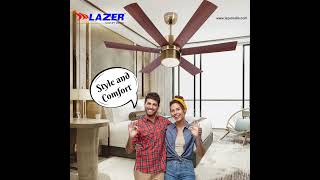 Quietly Powerful Always Stylish 🌀 😎 Lazer India Decorative Ceiling fans [upl. by Odetta147]