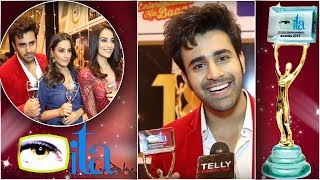 Naagin3 Actor Pearl V Puri Gets Awards At ITA Awards 2018  Red Carpet [upl. by Nella]