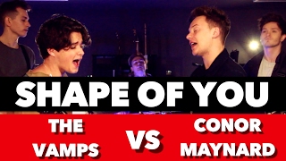 Ed Sheeran  Shape Of You SING OFF vs The Vamps [upl. by Tibbetts]