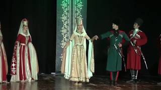 Ankara Çerkes Derneği 2017 Yıl Sonu Gösterisi 4  ElbruzAşemezMazenef circassian dances [upl. by Roz]