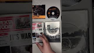 Killzone PS2 Collectors Edition steelbook centerstage scs shorts [upl. by Hijoung]