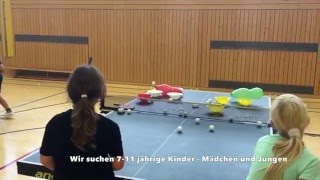 Tischtennis Kindertraining Petershagen [upl. by Sukcirdor983]