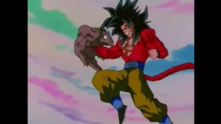 Goku ss4 Humilla Al Dragon De 7 Estrellas [upl. by Ahseinet410]