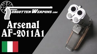 Arsenal AF2011 A Double Barreled 1911 Monster Pistol [upl. by Hasin]