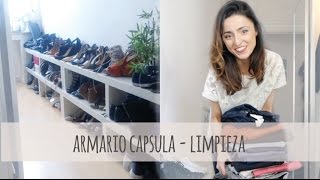 Cómo Hacer un Armario Cápsula  Limpieza de Armario según KonMari  Primera Parte [upl. by Nnarual411]