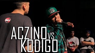 BDM Deluxe 2015  Semifinal  Kodigo vs Aczino [upl. by Adnocahs566]