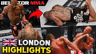 Have You Seen These Crazy Bellator London Highlights [upl. by Marba]