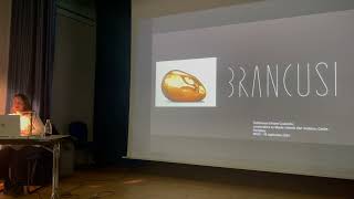 Conférence  Constantin Brancusi par Ariane Coulondre [upl. by Thorr]