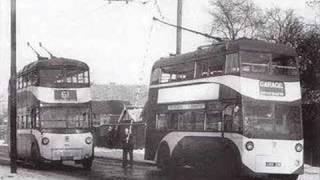 OLD HULL TROLLEY BUSES [upl. by Lehcor]