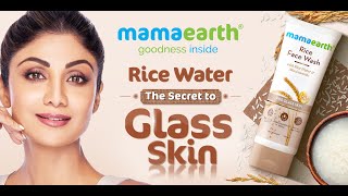 Want Korean Glass Skin Glow Mamaearth Rice Water Face Wash Deeply Hydrates amp Gives You Glass Skin [upl. by Molohs475]