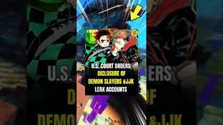 Jujutsukaisen amp Demon Slayer leaks Against US Court Takes Action jjk demonslayer news [upl. by Pruchno]