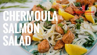 Ronnit Hoppe makes Chermoula Salmon Salad  Everyday Gourmet S8 E31 [upl. by Shiri]