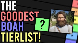 The Goodest Boah in the West OFFICIAL Tier List [upl. by Acinoev894]