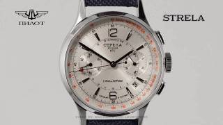 СТРЕЛА · STRELA  Chronograph · 3133 Poljot [upl. by Fritzsche]