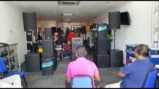 Turbosound IQ amp Performer Demo at AVEM Penang [upl. by Dnomyad]