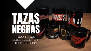 Cómo❓ PERSONALIZAR TAZAS NEGRAS perfectas en sublimación  Epson F500F570 [upl. by Anos347]