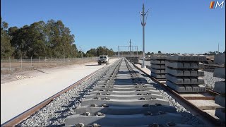 METRONET MorleyEllenbrook Line First Tracks [upl. by Nancey]