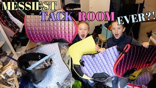 TACK ROOM TRANSFORMATION AND REVEAL [upl. by Immij]