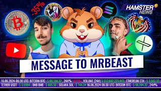 Trumps Crypto Promise Shotout to MrBeast 🔥 Lil Pump’s SOL Tattoo Weekly Roundup  Hamster News [upl. by Analim322]