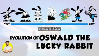 Evolution of OSWALD THE LUCKY RABBIT Disneys Original Mickey  92 Years Explained [upl. by Nereus]