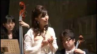 Caccini Ave Maria Seiko Lee soprano recital 2009 in Tokyo Bukan Kaikan [upl. by Kessiah]