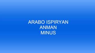 ARABO ISPIRYAN ANNMANKarokeMINUS [upl. by Marlie]