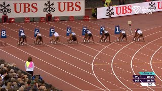 REVENGE Sha’carri Richardson Battle Julien Alfred In 100m  2024 Zurich Diamond League [upl. by Adirf595]