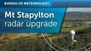 Mt Stapylton radar upgrade  Queensland [upl. by Dorran56]