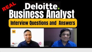 Deloitte business analyst interview questions and answers  business analyst interview questions [upl. by Anerat]