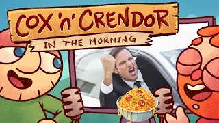 Spaghetti Road Rage  Cox n Crendor In the Morning Podcast Episode 425 [upl. by Solrak]