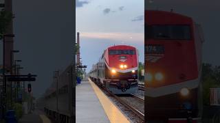 Amtrak 174 leads Borealis train through Mayfair [upl. by Wrand]