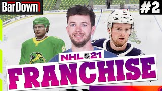 WE SIGNED AN OFFER SHEET  NHL 21 SEATTLE FRANCHISE MODE 2 [upl. by Aislehc35]