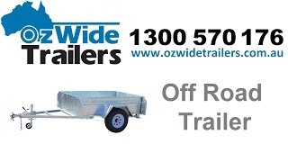 Off Road Trailer  Oz Wide Trailers [upl. by Aihsat]