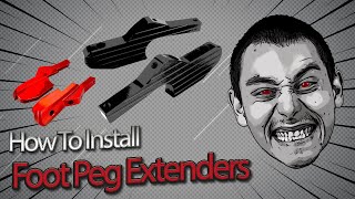 Foot Peg Extender Adapters  Vespa GTGTSGTV [upl. by Ezarra]