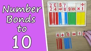 Number Bonds to 10  Activities [upl. by Esiom]