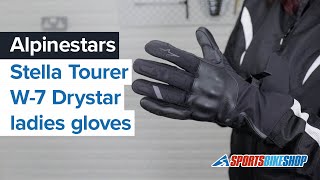 Alpinestars Apex Drystar Gloves Review at RevZillacom [upl. by Thebazile]