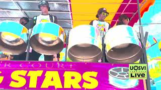 Rising Stars Youth Steel Orchestra Live Performance STT Carnival 2024 [upl. by Brenn235]