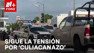 Así amanece Culiacán Sinaloa después de enfrentamientos entre policías y criminales  Las Noticias [upl. by Rabma887]