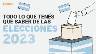 TODO LO QUE TENÉS QUE SABER DE LAS ELECCIONES 2023 [upl. by Enitsuga934]